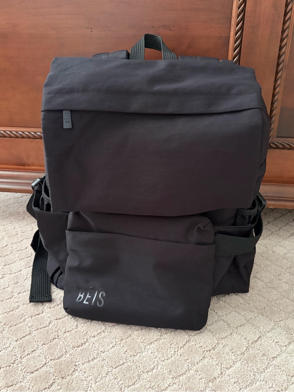 BEIS The Ultimate Diaper Backpack 
in Black